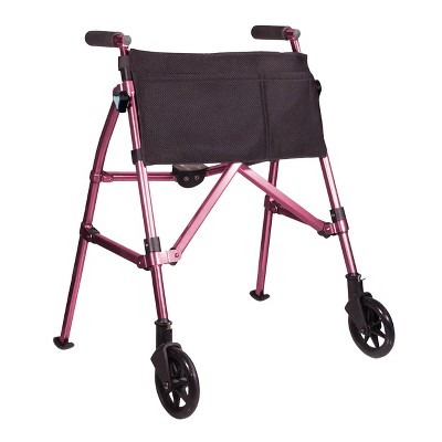 Stander Wonder Walker Plus, 2-Wheel Lightweight Folding Walker