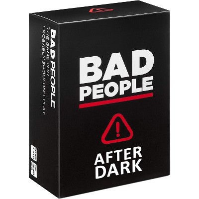 BAD PEOPLE - After Dark Expansion Pack (100 New Question Cards) - The Party Game You Probably Shouldn't Play