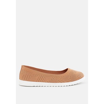 Lubna Knitted Flat Ballet Flats Women