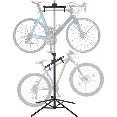 RaxGo Freestanting Bike Stand, 2 Bicycle Stand with Adjustable Height, for Mountain & Road Bicycles