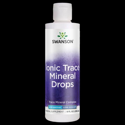 Swanson Ionic Trace Mineral Drops 8 fl oz Liquid
