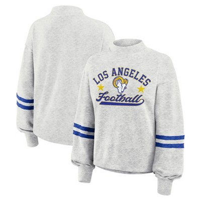 NFL Los Angeles Rams Women's Oatmeal Heather Crew Neck