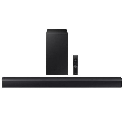 Refurbished: Samsung 2.1Ch 210W Soundbar with Wireless Sub - Black HW-C43M - Manufacturer Refurbished