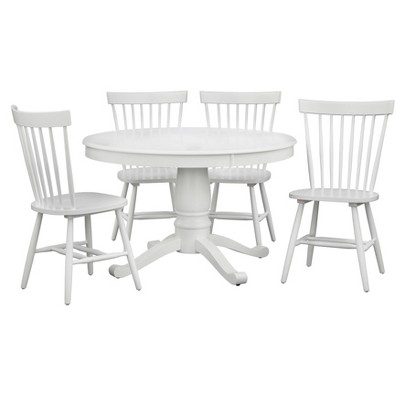 5pc Kale Pedestal Dining Set