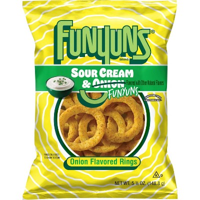 Funyuns Sour Cream Onion Flavored Rings - 5.25oz