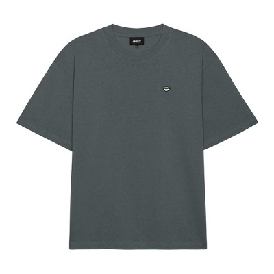 Dalix Mens Lil Matcha Heavy Weight Cotton Tee