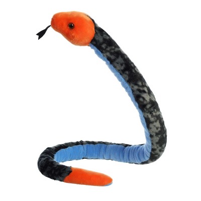 Aurora X-Large Blue Malayan Coral Snake Snake Playful Stuffed Animal Multicolor 50"