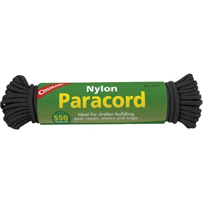 Coghlan's Nylon Paracord, 50' Commercial 550 Cord, Survival Emergency Rope