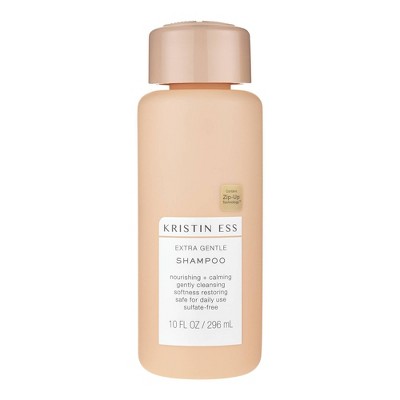 Kristin Ess Hair Extra Gentle Shampoo for Sensitive Skin + Scalp, Gently Cleanses, Color Safe, Sulfate Free + Vegan - 10 fl oz