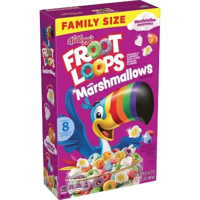 Kellogg's Froot Loops With Marshmallow Breakfast Cereal - 16.2 oz
