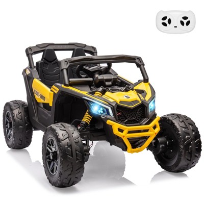 Kids UTV, Electric Ride on UTV Car, Electric Off-Road Car, Ride On Truck Car with Remote Control, Ride on Toys for Kids