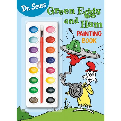 Dr. Seuss: Green Eggs and Ham Painting Book - (Green Eggs and Ham Novelty Books) by  Random House (Paperback)