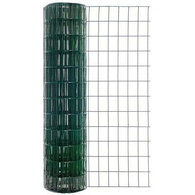 Origin Point Garden Zone 16-Gauge Green Vinyl Coated Garden Fence, 36" x 50'