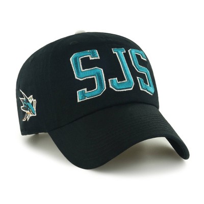 NHL San Jose Sharks Clique Hat: Team Logo Adjustable Cotton Baseball Cap