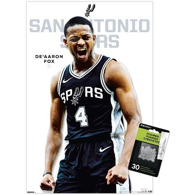 Trends International NBA San Antonio Spurs - De'Aaron Fox Feature Series 25 Unframed Wall Poster Prints