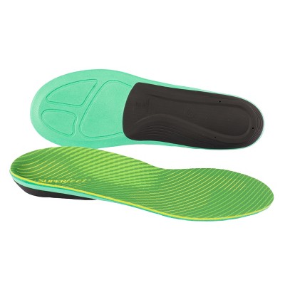 Superfeet Run Support High Arch (V2) Insoles - Trim-to-Fit Carbon Fiber Orthotic Shoe Inserts for Running Shoes