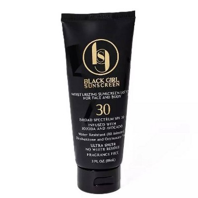 Black Girl Sunscreen Broad Spectrum Infused with Jojoba Oil - SPF 30 - 3 fl oz