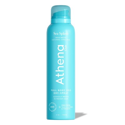 Athena Club Dry Touch Deo Body Spray Sea Splash - 4oz