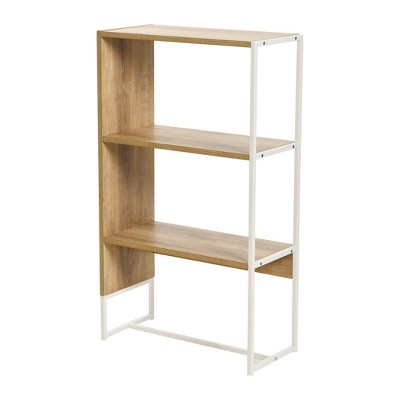 Household Essentials Wrap 3 Shelf Open Storage Bookshelf