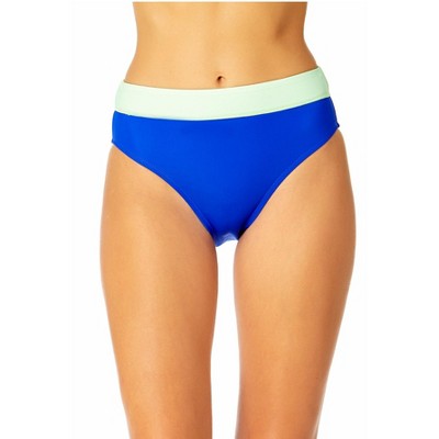 Coppersuit Women's Colorblock High Waist Swim Bottom