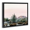 Stupell Industries Tranquil Desert Atmosphere Floating Frame Canvas Art - 2 of 4