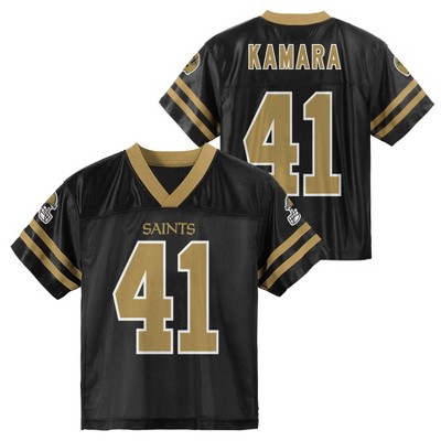 NFL New Orleans Saints Alvin Kamara Toddler Boys' Short Sleeve Jersey