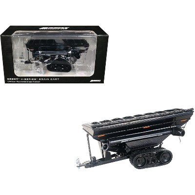 Brent V1300 Grain Cart with Tires Black Metallic 1/64 Diecast Model by SpecCast
