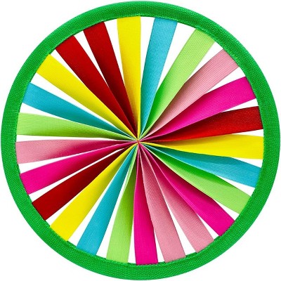 Sunlite Sports Rainbow Flying Ring, Outdoor Family Fun, Play in Park Beach Backyard, for All Ages