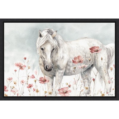 Amanti Art Wild Horses II by Lisa Audit Framed Canvas Wall Art