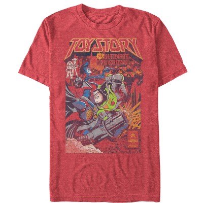 Men's Toy Story Buzz & Zurg Comic Cover T-Shirt