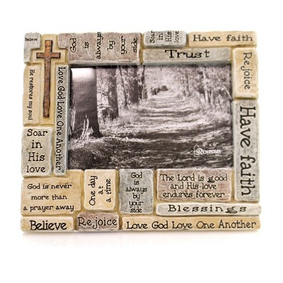 Roman 7.0 Inch Crossword Frame Everyday , Faith Blessings His Love (1PC)
