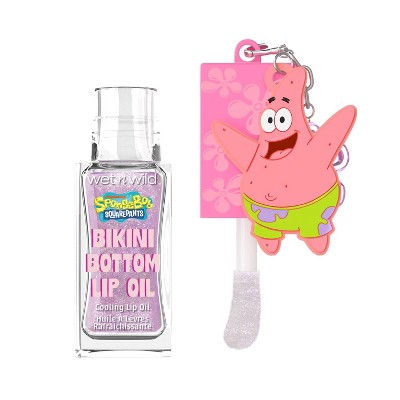 Wet n Wild Spongebob Cooling Lip Oil with Keychain - 0.25 fl oz