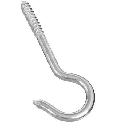 National Hardware Zinc-Plated Silver Steel 4-15/16 in. L Ceiling Hook 125 lb 1 pk