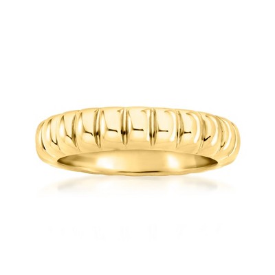 Pure Collection by Ross-Simons 18kt Gold Vermeil Bubble-Pattern Ring