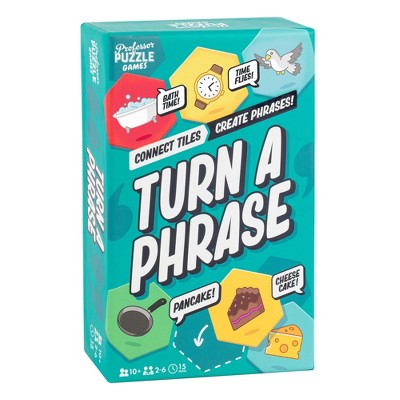 Professor Puzzle USA, Inc. Turn A Phrase Word Game | 2-6 Players