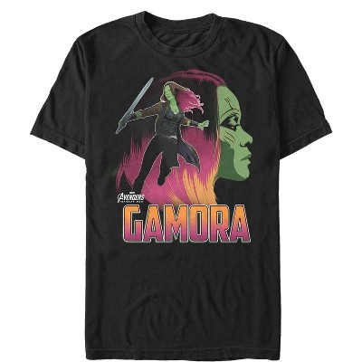 Men's Marvel Avengers: Infinity War Gamora Portrait T-Shirt