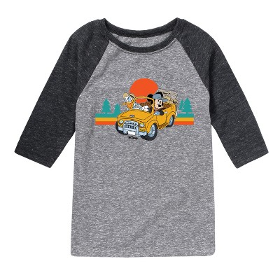 Boys' - Disney - Lets Hit The Road Raglan Graphic T-Shirt
