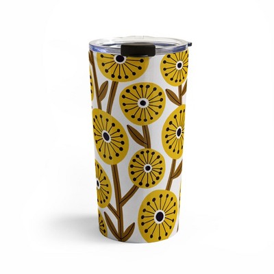 Alisa Galitsyna Mid Century Garden Travel Mug 20 oz Stainless Steel Travel Mug - Deny Designs
