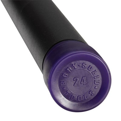 Body-Solid Tools Weighted Cardio Fitness Bar – 24 lb, Dark Purple