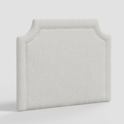 Twin Charlie Notched Border Stick-on-the-Wall Dorm Headboard - Threshold™