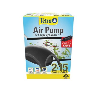 Tetra Whisper Quiet Powerful Airflow Air Pump 2 to 15gal for Aquariums