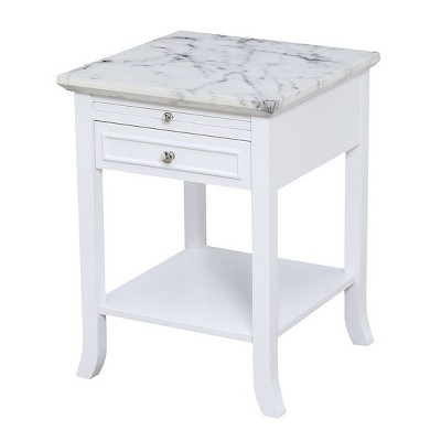 American Heritage Logan End Table with Drawer and Slide - Johar Furniture