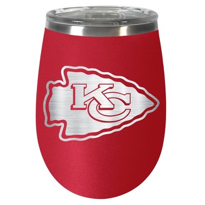 NFL Kansas City Chiefs 10oz Team-Colored Wine Tumbler